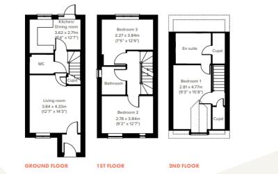 Floor plan 3 story