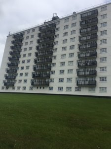 View of the block