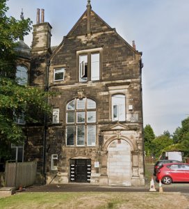 Front view of block