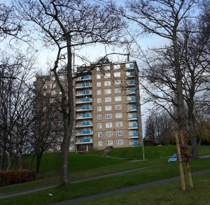 View of the block
